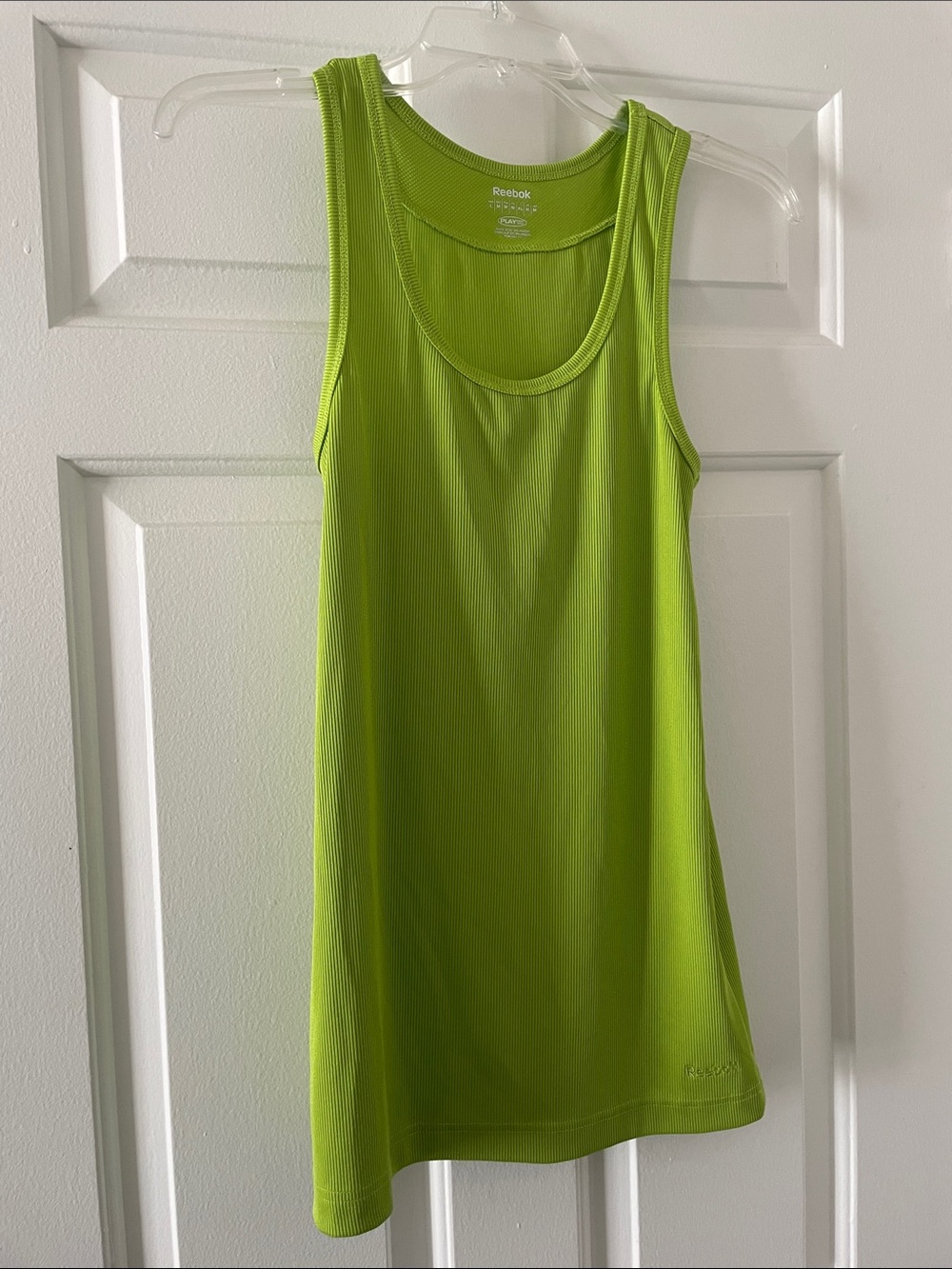 Reebok Women's Neon Lime Athletic Tank Top